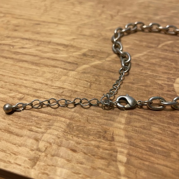 Necklace Fashion Jewelry Green Flower Pattern Accessory - Picture 6 of 6